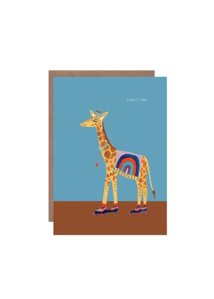 giraffe-on-skates-party-time-greeting-card-hutch-cassidy