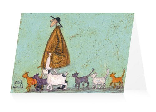sam-toft-cat-walk-greeting-card-artpress
