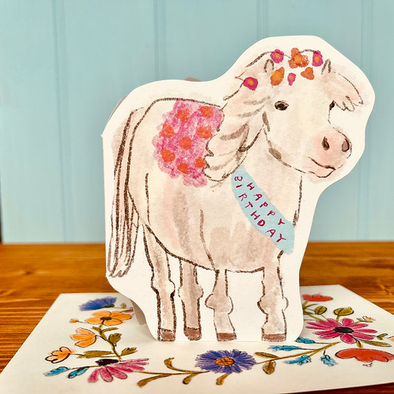 birthday-pony-cut-out-greeting-card-laura-skilbeck