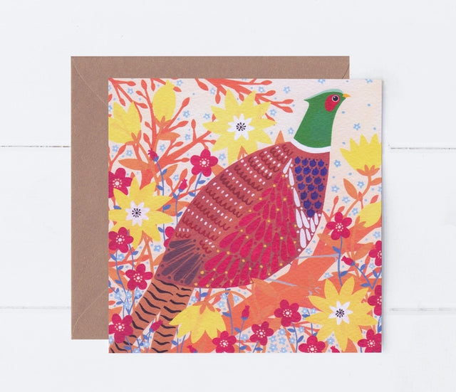 pheasant-greeting-card-sian-summerhayes
