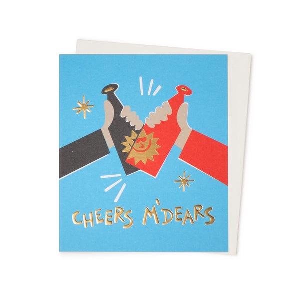 Cheers M'Dears Greeting Card - UStudio