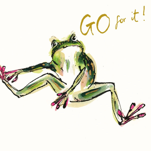 go-for-it-frog-greeting-card-anna-wright