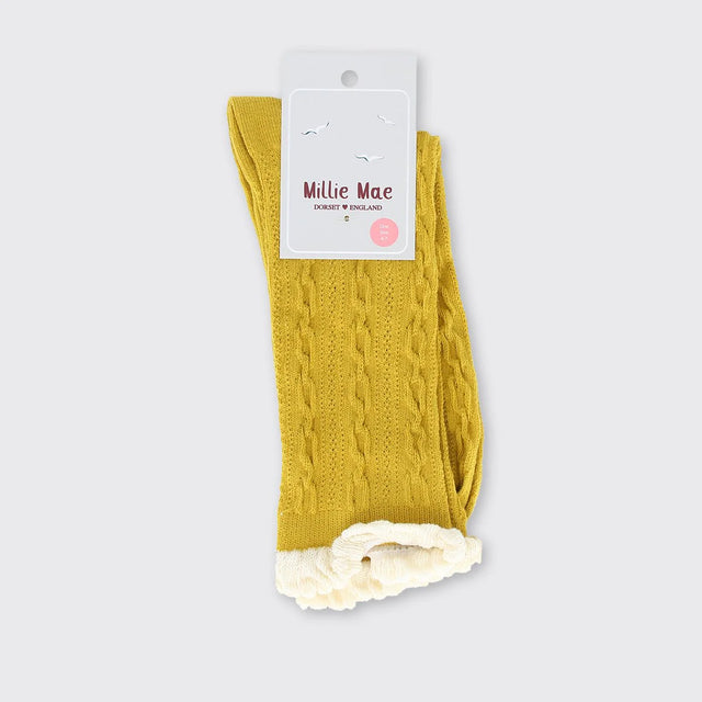 emilia-ruffle-womens-socks-ochre-millie-mae