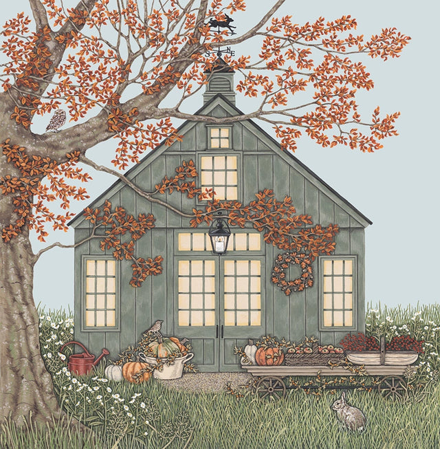 autumn-barn-greeting-card-sally-swannell