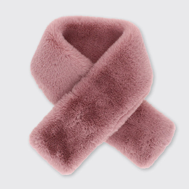 faux-fur-push-through-scarf-pink-millie-mae