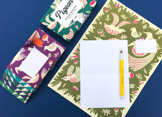 Fig & Feather Pigeon Letters