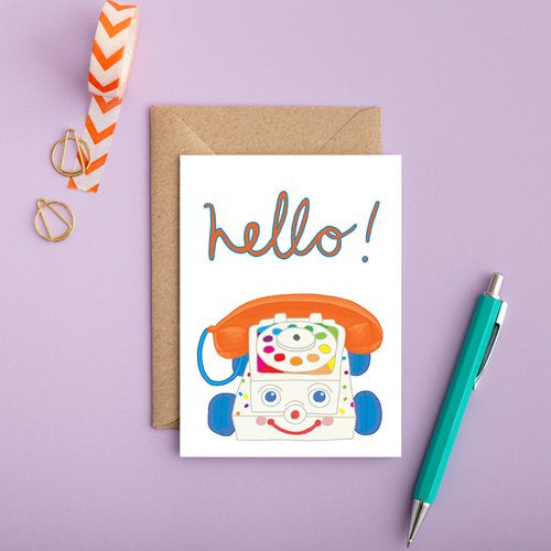 Fisher Price Phone Card - You've Got Pen On Your Face