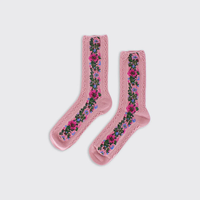 floral-garland-womens-socks-mauve-millie-mae