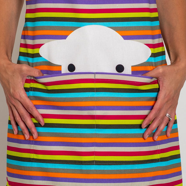 Herdy Peep Stripe Apron