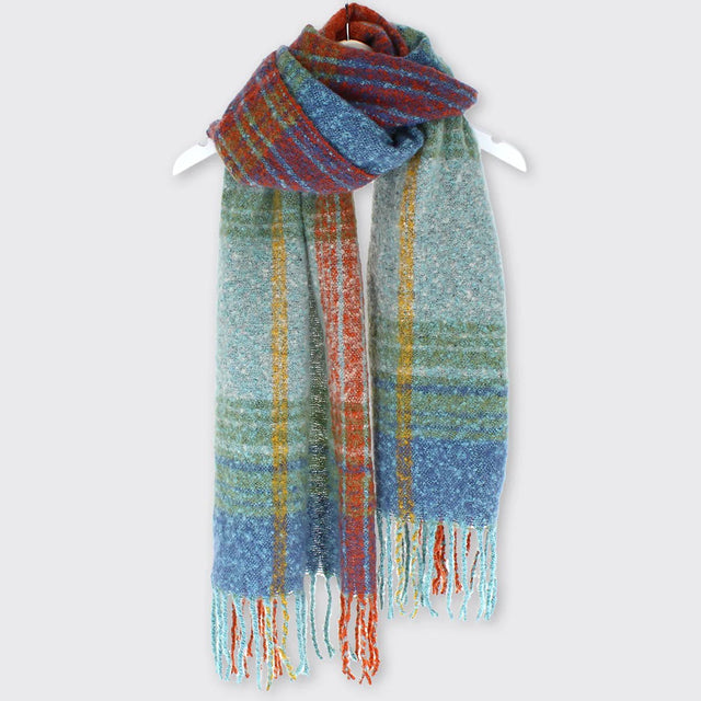 lorna-boucle-wrap-rust-blue-millie-mae