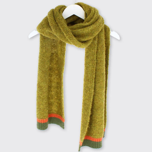 Hector Men's Wool Blend Scarf: Moss Green