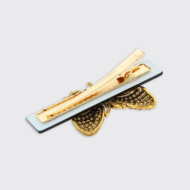 butterfly-lustre-hair-clip-blue-and-orange-millie-mae