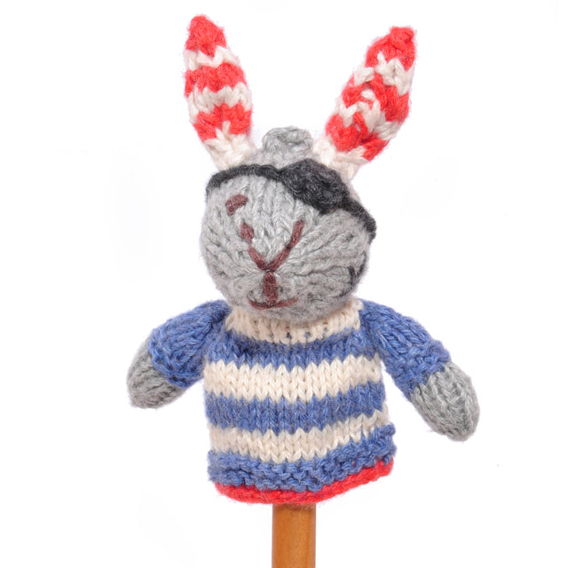Pirate Rabbit Mini Finger Puppet