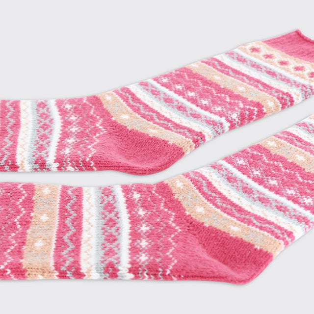 chloe-fairisle-socks-pink-millie-mae