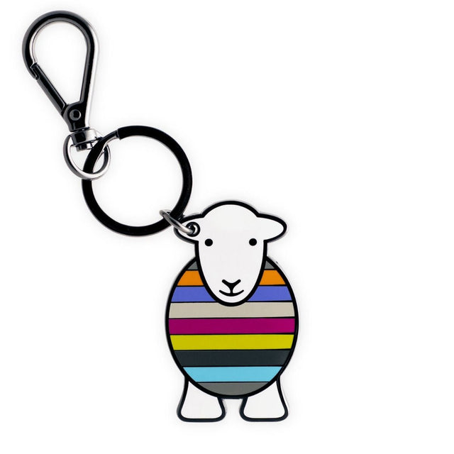 yan-stripe-metal-keyring-the-herdy-company