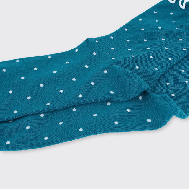 spot-and-ruffle-womens-socks-teal-millie-mae