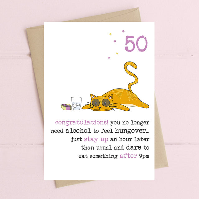 age-50-no-alcohol-to-feel-hungover-card-dandelion-stationery