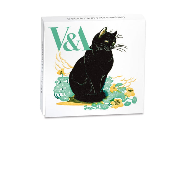 Lucky Cat Mini Notecard Wallet - V & A Museum