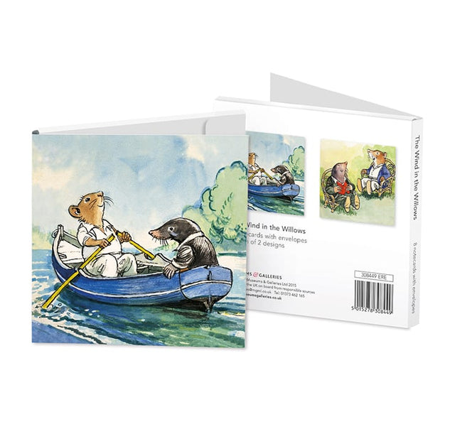 The Wind In The Willows Notecards - Museums & Galleries