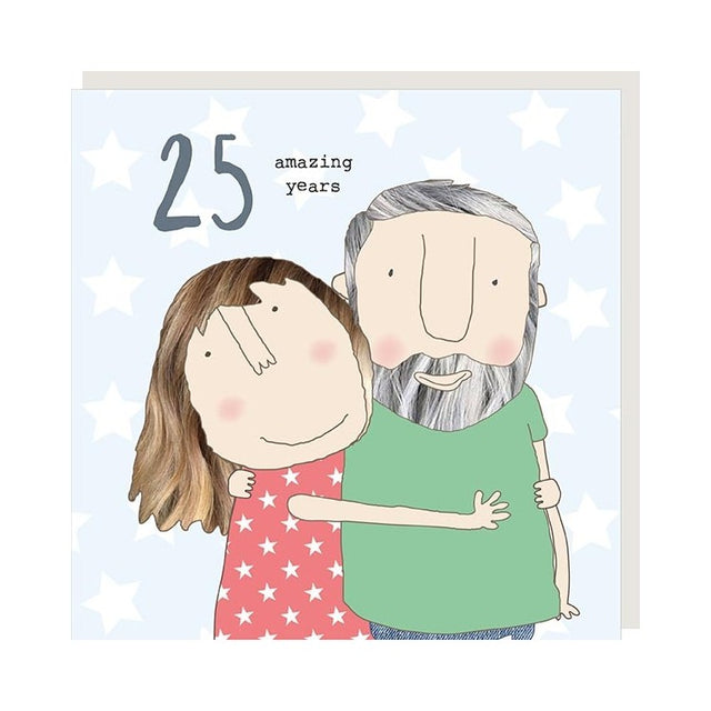 25 Amazing Years Card - Rosie Made A Thing
