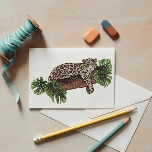 tropical-leopard-watercolour-greeting-card-sophie-brabbins