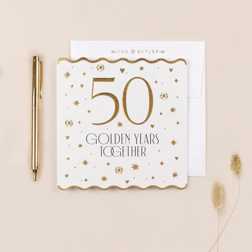 50-golden-years-together-greeting-card-fox-butler
