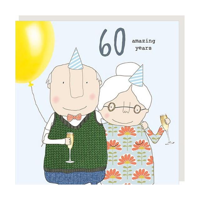 60 Amazing Years Card - Rosie Made A Thing