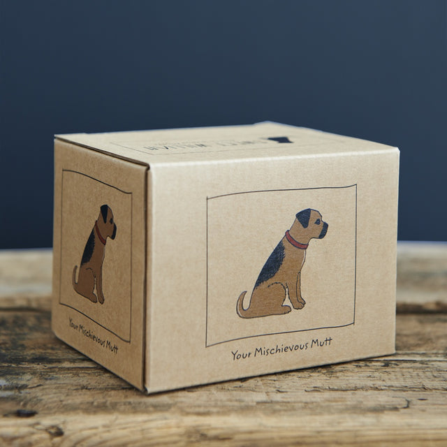 Border Terrier Dog Mug - Sweet William