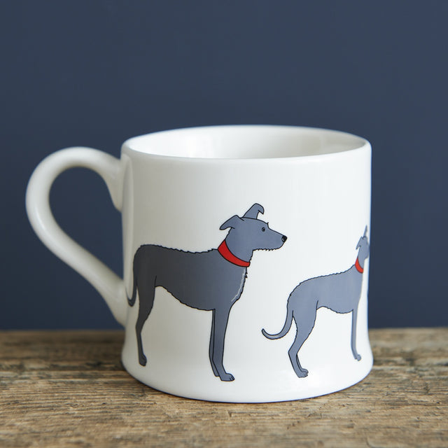 Lurcher Dog Mug - Sweet William