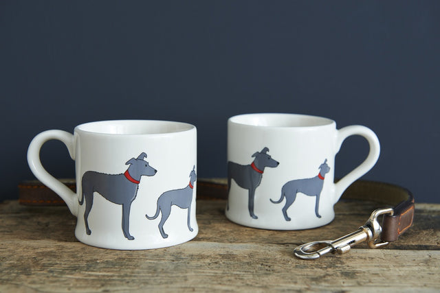 Lurcher Dog Mug - Sweet William