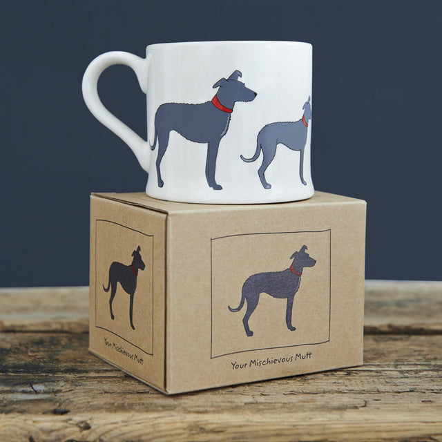 Lurcher Dog Mug - Sweet William