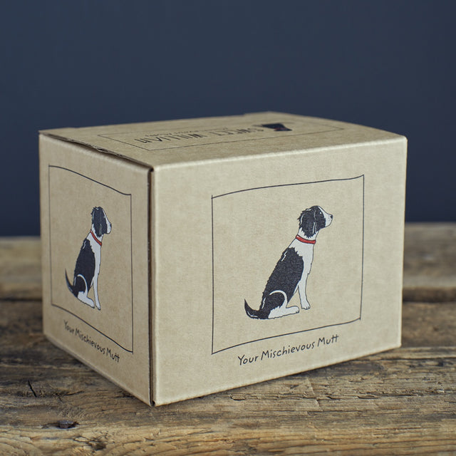 Black & White Springer Spaniel Dog Mug - Sweet William