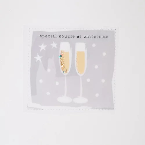 Special Couple at Christmas Card - Wendy Jones-Blackett