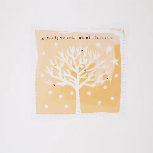 Grandparents at Christmas Card - Wendy Jones-Blackett