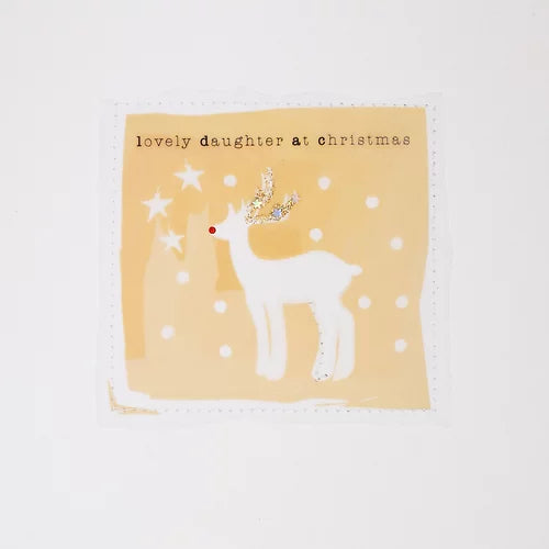 Lovely Daughter at Christmas Card - Wendy Jones-Brackett
