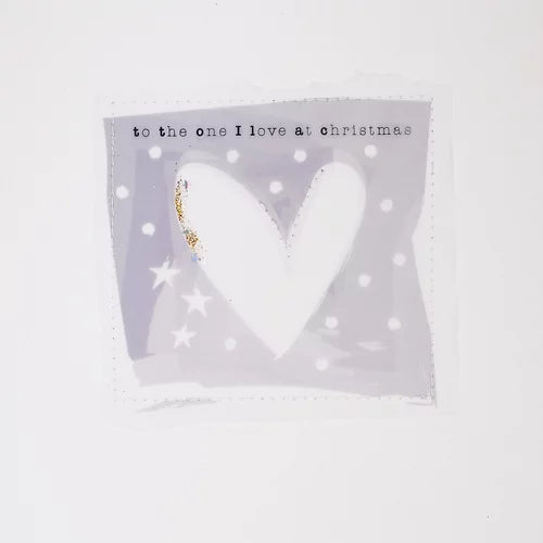 To The One I Love at Christmas Card - Wendy Jones-Blackett