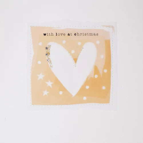 With Love at Christmas Card - Wendy Jones-Blackett