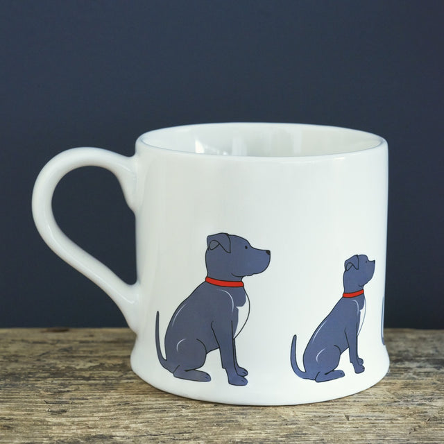 Staffie Dog Mug - Sweet William