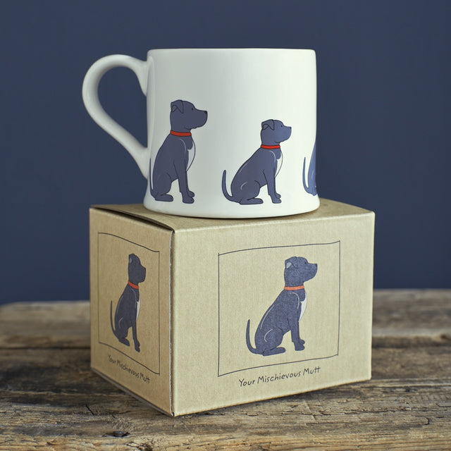 Staffie Dog Mug - Sweet William