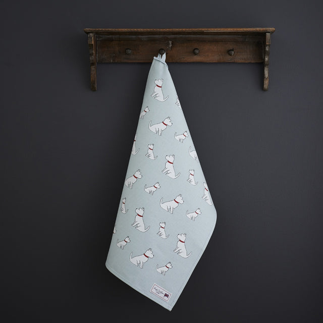 Westie Tea Towel
