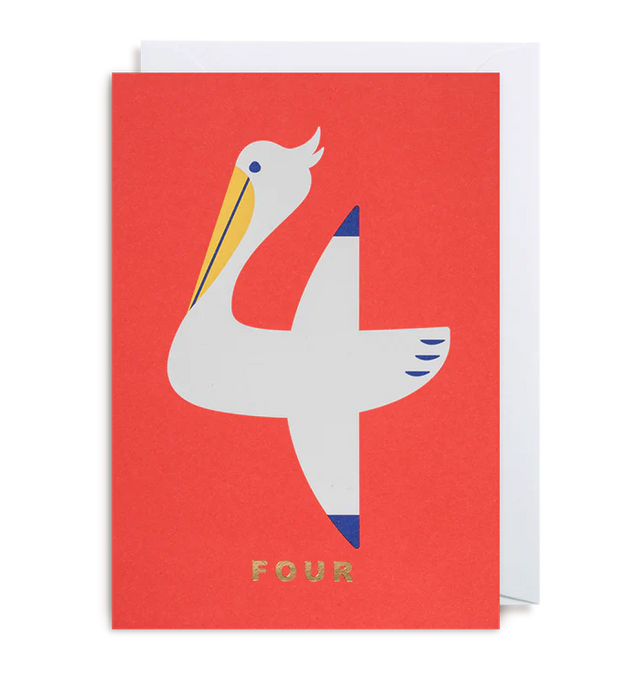 pelican-age-four-birthday-card-lagom-design