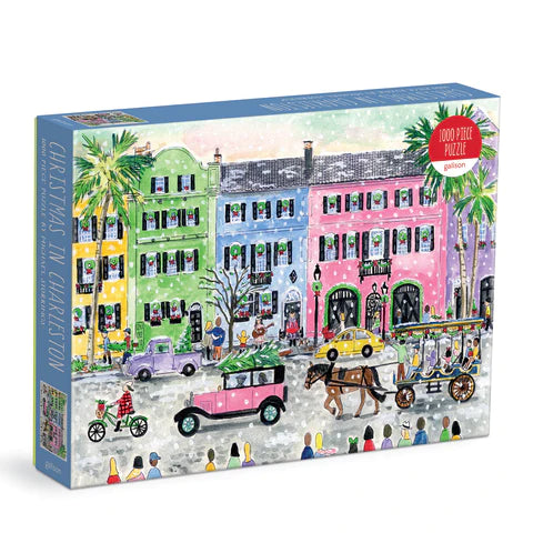 Christmas In Charleston 1000 Puzzle - Michael Storrings