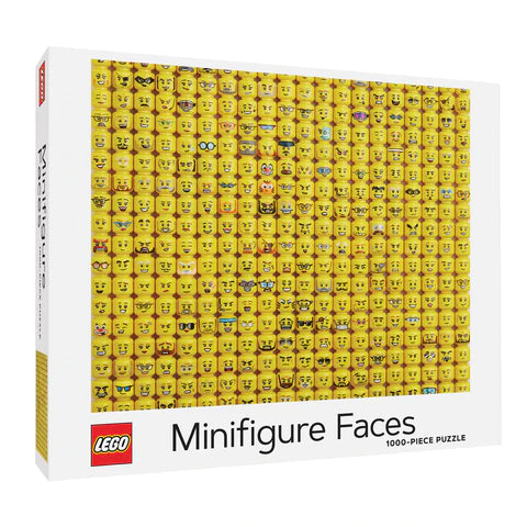 Minifigure Faces 1000 Piece Puzzle - Lego
