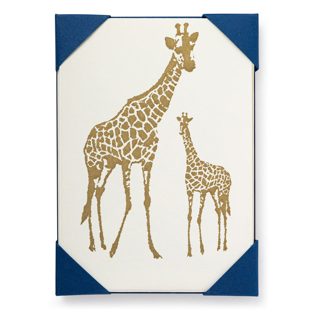 giraffes-letterpress-notecards-archivist-gallery