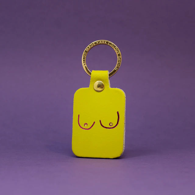 Boobie Keyring: Acid Green