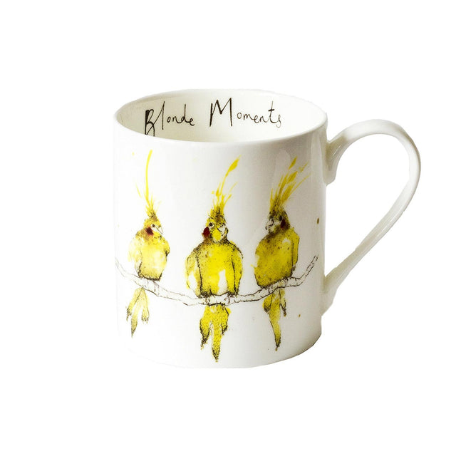 Blonde Moments Bird Mug - Anna Wright