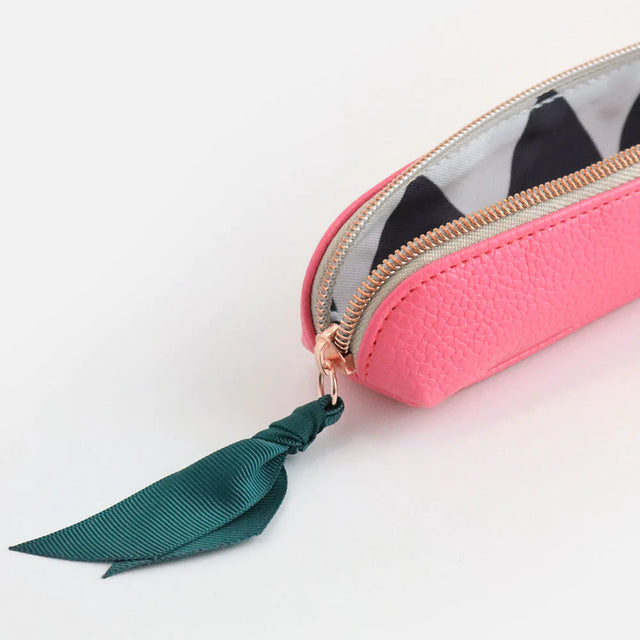 Pink Slim Pencil Case - Caroline Gardner