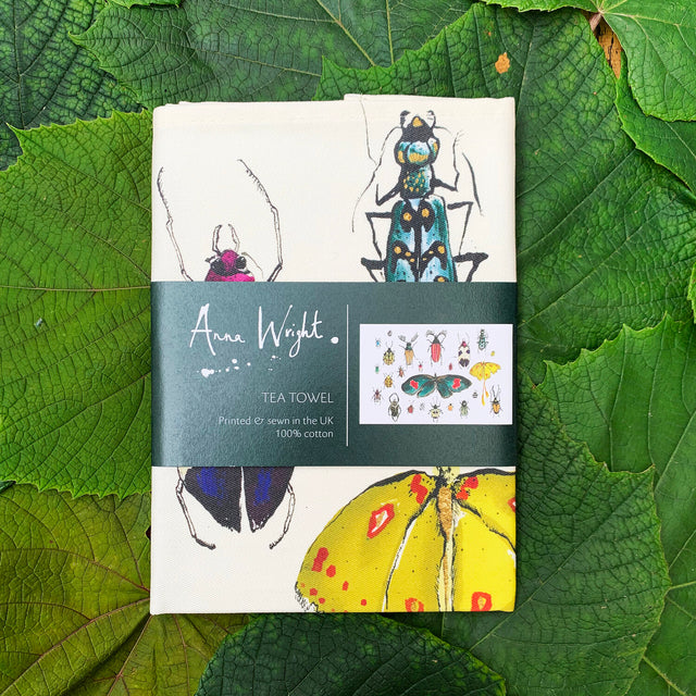 Bug Tea Towel - Anna Wright