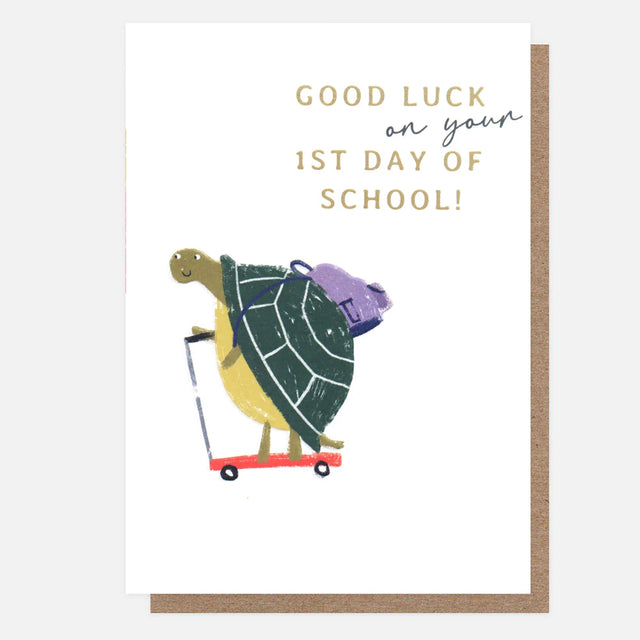 first-day-at-school-good-luck-card-caroline-gardner