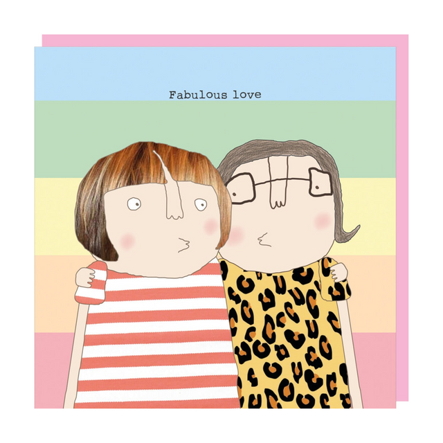 Fab Girl Love Card - Rosie Made A Thing